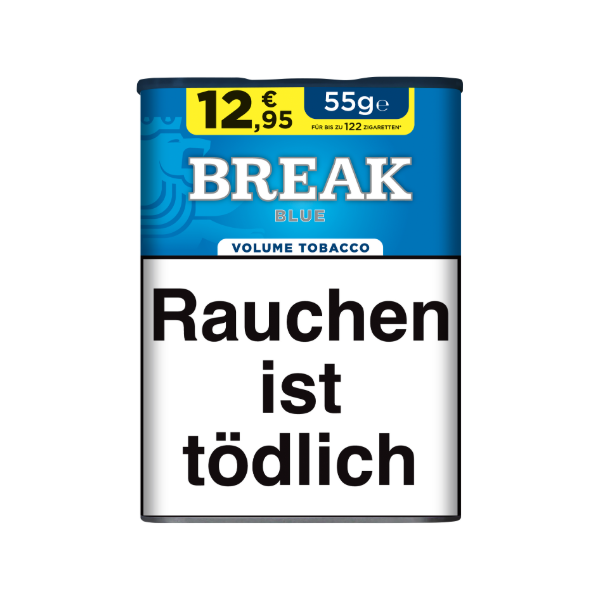 Break Blue Volumentabak 1 x 55g Tabak Break Blue Volumentabak 1 x 55g Tabak